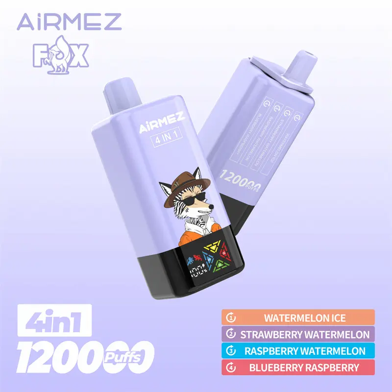 Airmez Fox 4w1 – cztery smaki i 60ml w jednym systemie | 67dym.pl
