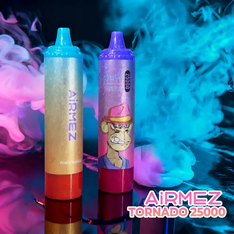 Airmez Tornado 25000 – regulowany airflow i podświetlenie LED | 67dym.pl