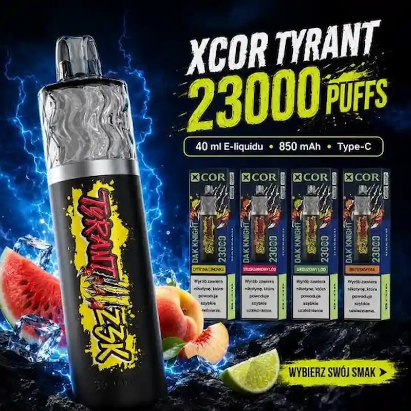 XCOR Tyrant 23000 – ergonomiczny kształt i LED w stylu 67DYM | 67dym.pl